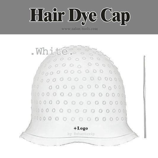 HD01W,white silicone hair dye cap