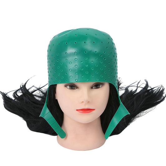 HD07-silicone hair dye cap
