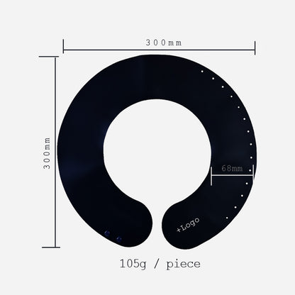 NC02-silicone neck cape